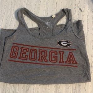 UGA tank top